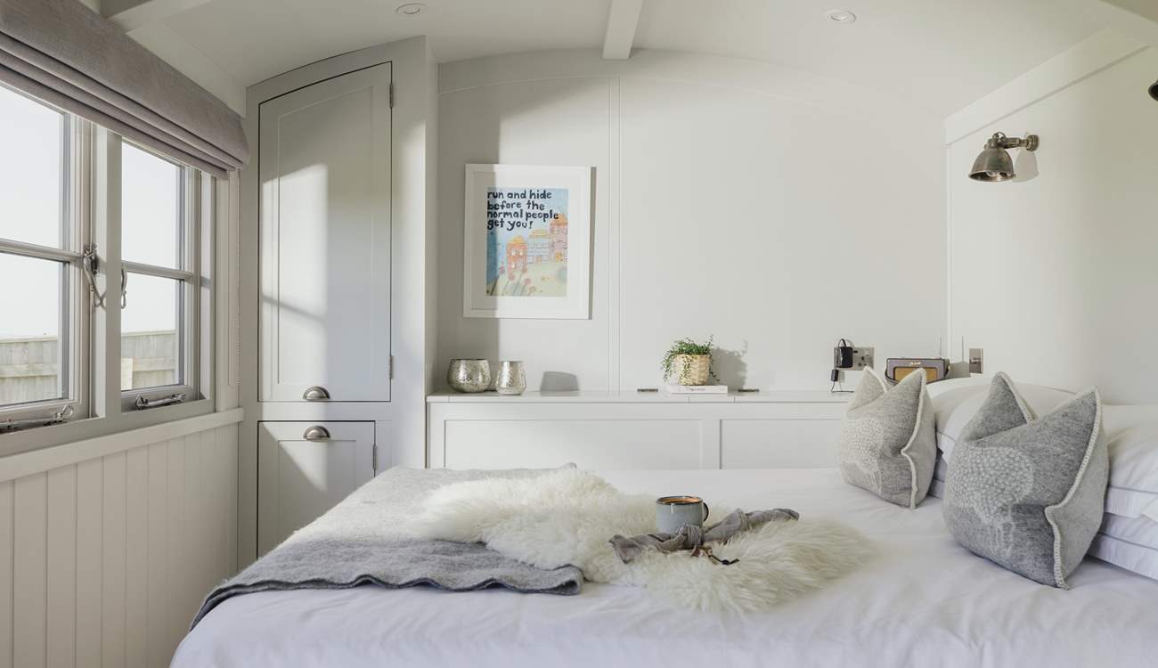 Complete with a luxurious king size bed to rest your head after a day of adventures.