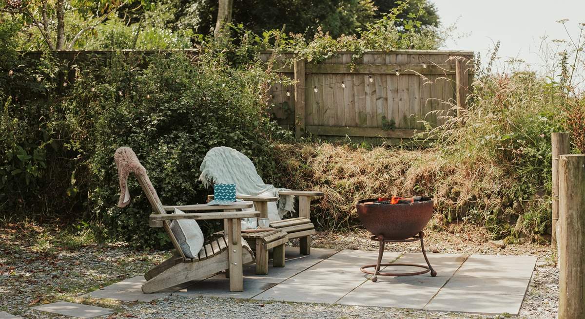 Gather around the fire pit, and take in the beauty surrounding you.