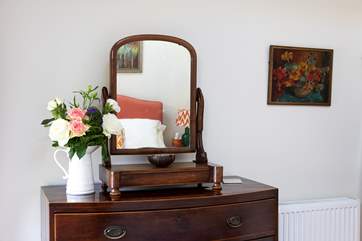 Delightful vintage furniture adorns bedroom 1