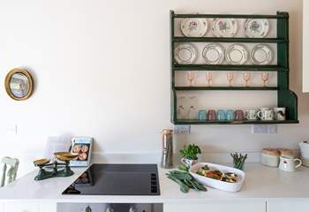 The kitchen has all you need to prepare lovely fresh meals or a healthy picnic before setting out into the countryside.