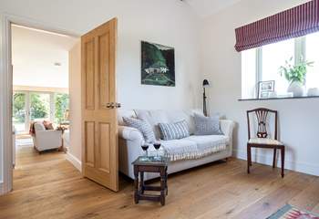 The snug is a calm and relaxing haven after a day exploring Hadrian's Wall.