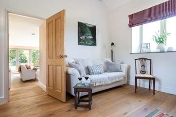 The snug is a calm and relaxing haven after a day exploring Hadrian's Wall.