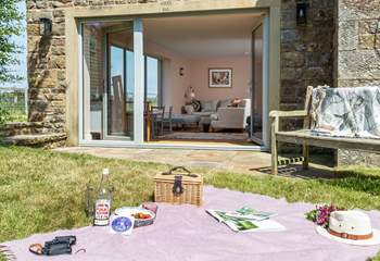 Relax outside in the sunshine, pack a picnic and listen to the birdsong