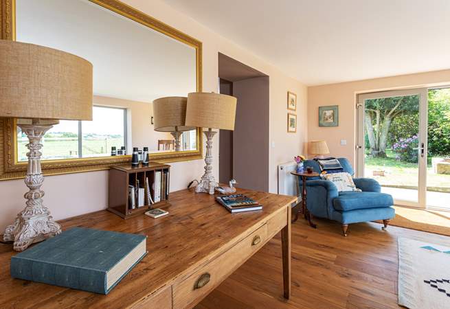 Style and sophistication are the order of the day for the interior design of The Haven at Hadrian's Wall, leading out into the verdant garden.