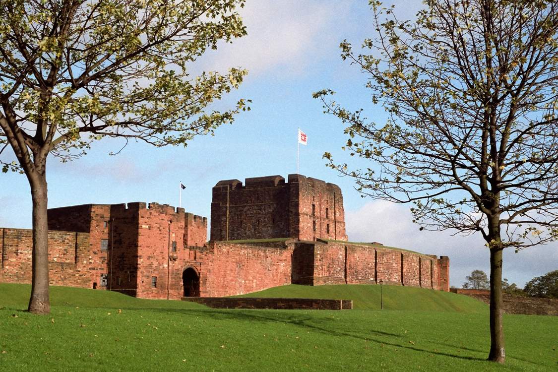 Explore historic Carlisle Castle.