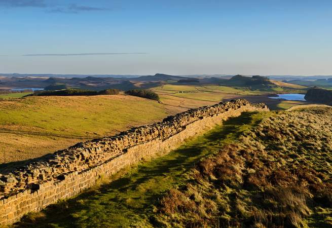 A visit to Hadrian's Wall is a must.