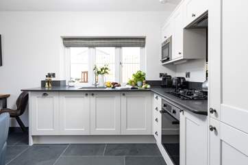 With a fully equipped kitchen perfect for cooking up a storm.
