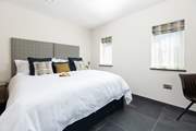 Bedroom 1 with a sumptuous 'zip and link' bed!