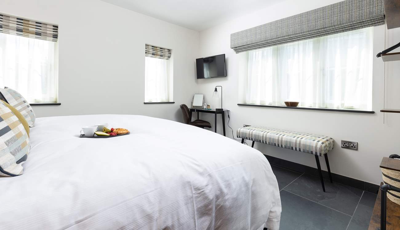 Bedroom 1 also has a smart TV for those lazy holiday mornings! 