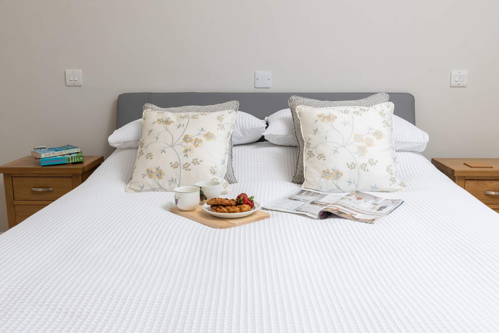 Bedroom 1 is just lovely.