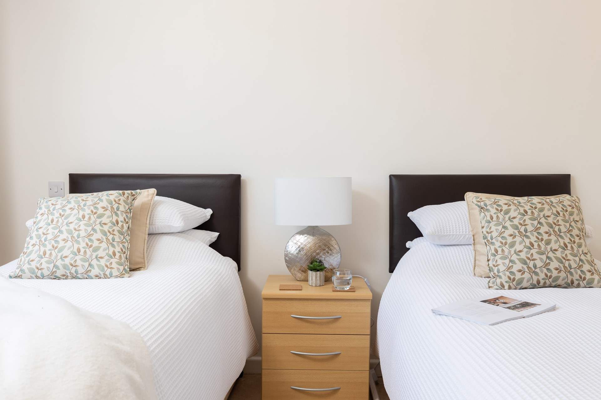 Bedroom 2 looking oh so cosy. 