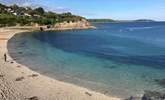 Sunny Swanpool beach in Falmouth - there's a lovely cafe here which serves snacks and delicious ice creams. - Thumbnail Image