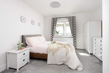 Bedroom 2 is a pretty king room.