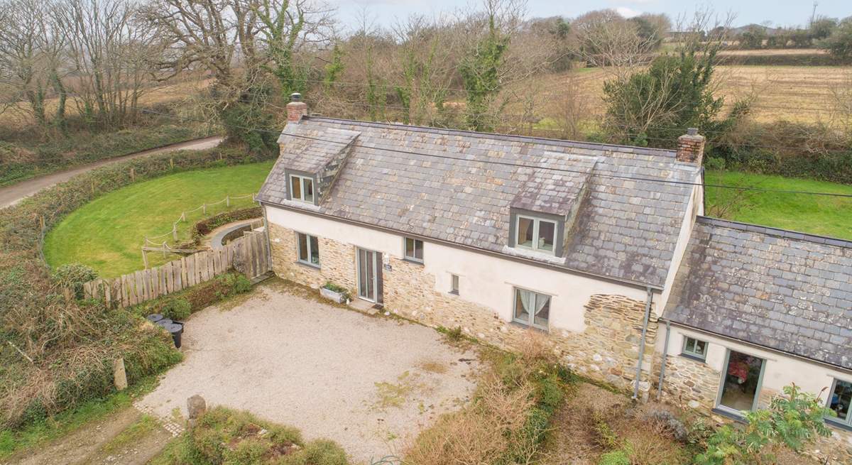 Whim Cottage is set in an idyllic location and the owners live in the house next door. 