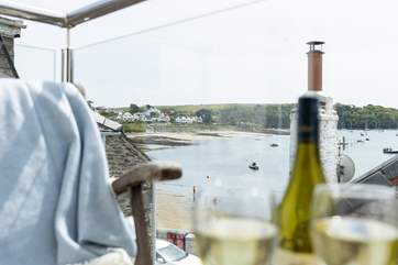 Take in the fabulous views of Summers Beach from the balcony.