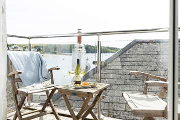 Take a seat on the balcony and take in the wonderful views.