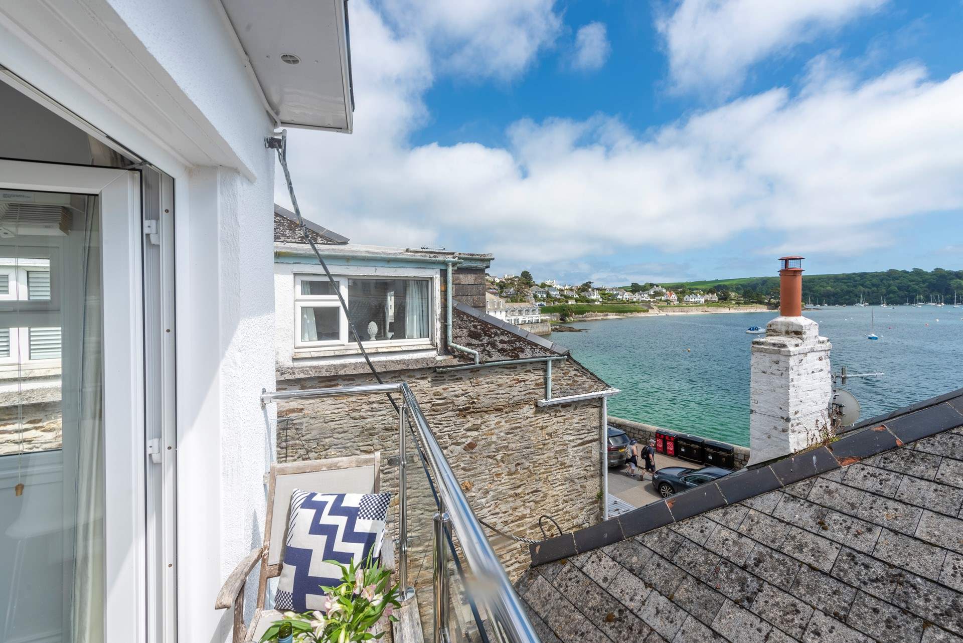 Take in the fabulous views of Summers Beach from the balcony.