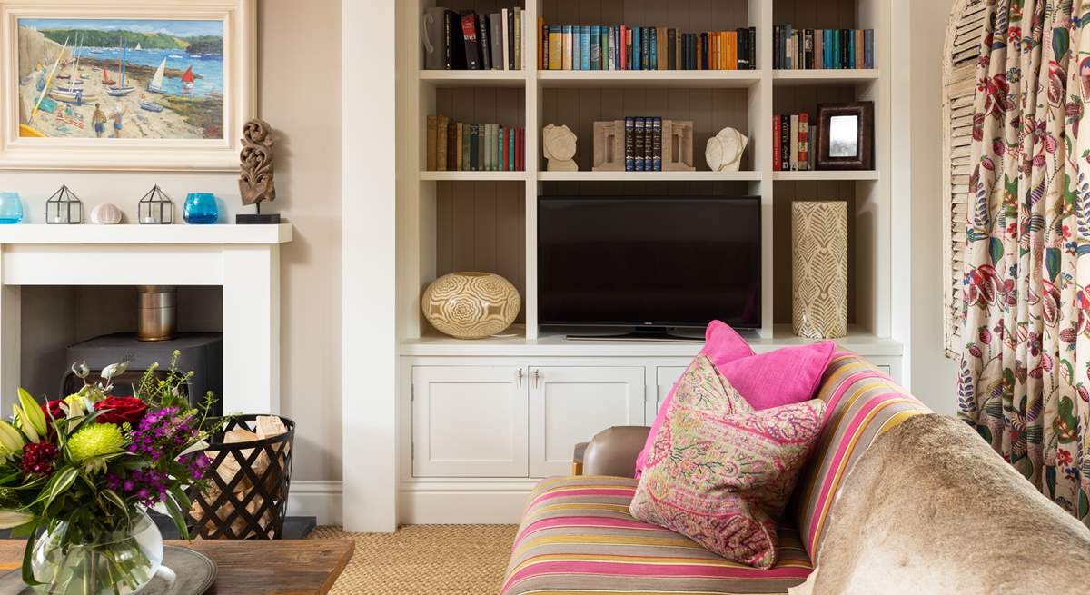 Borrow a book and relax on the comfy sofas.