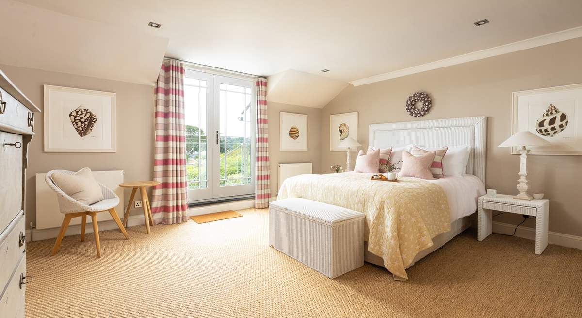 Gorgeous bedrooms with luxurious bedding and soft furnishings.