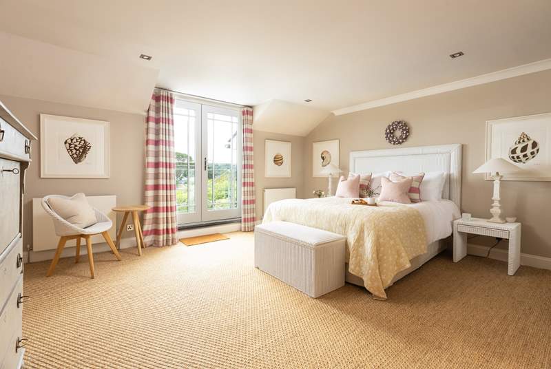 Gorgeous bedrooms with luxurious bedding and soft furnishings.