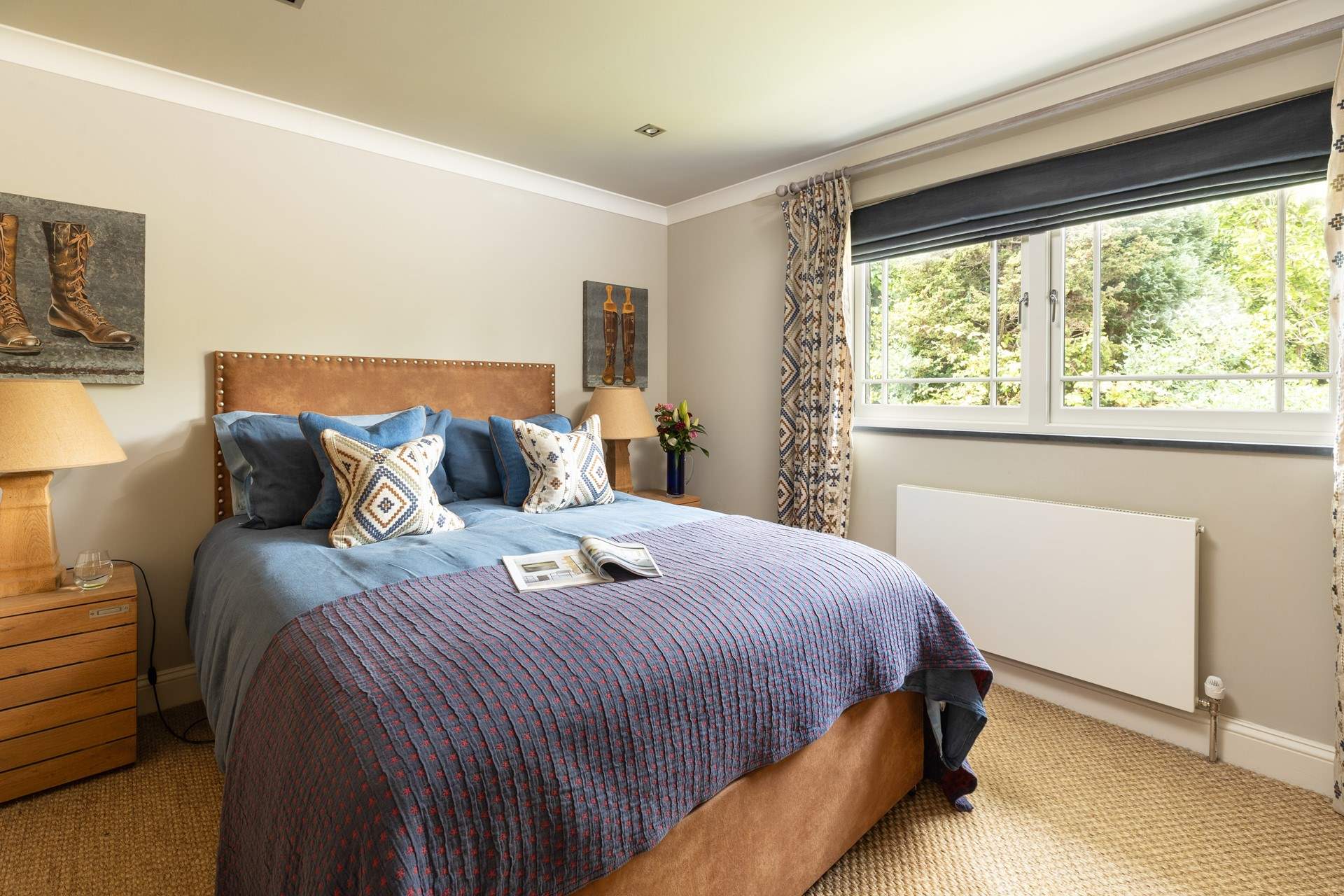 Bedroom 3 is at the back of the house overlooking the garden.