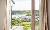 The wonderful view enjoyed from bedroom 1 at the front of the house. - Thumbnail Image