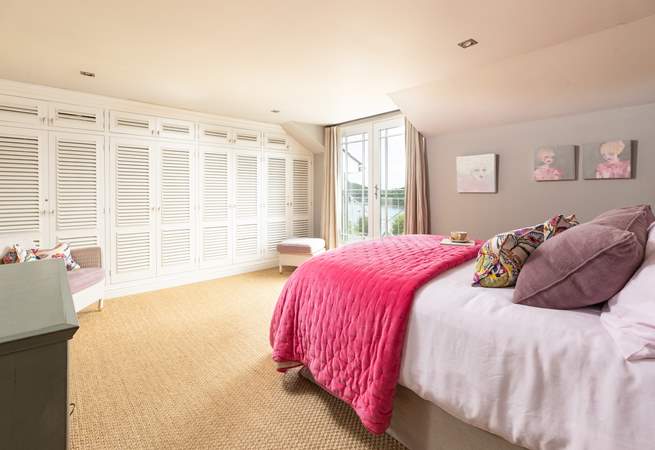 The bedrooms are not only beautiful but also light and spacious. 