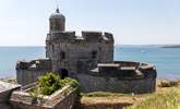 St Mawes Castle built between 1539 and 1545 guards the entrance to the harbour. - Thumbnail Image