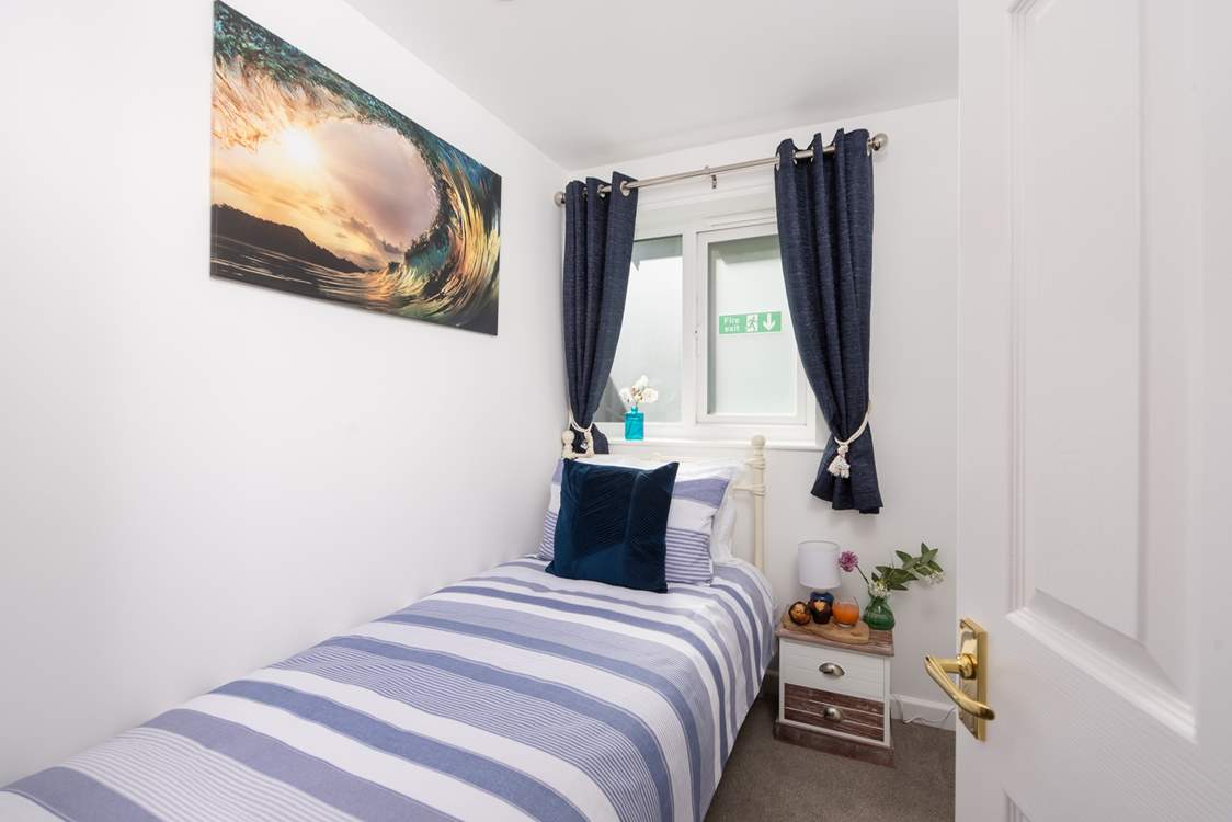 Bedroom 4 is a cute single.