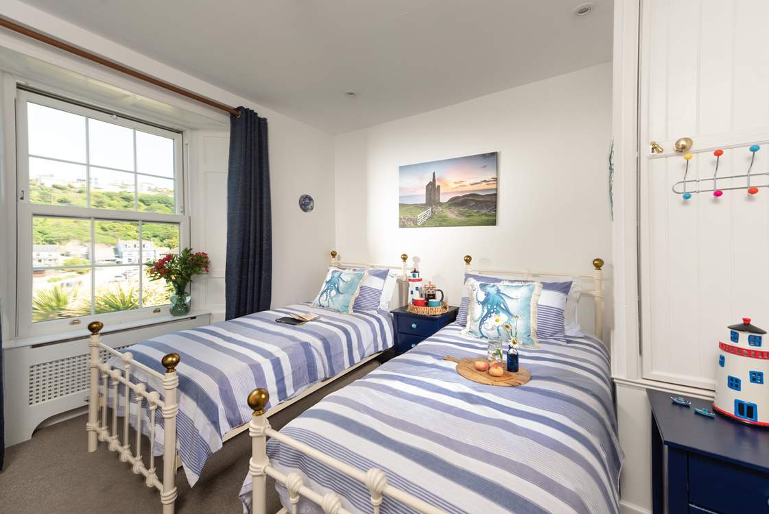 Bedroom 3 is a pretty triple.