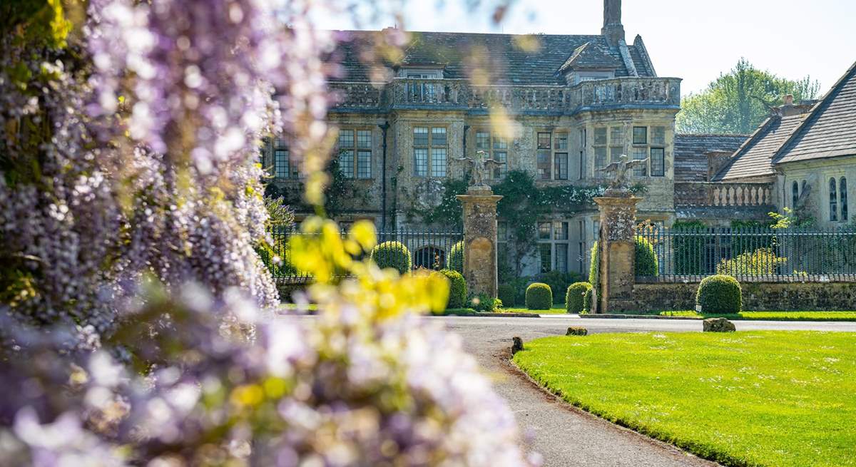 The house and gardens at Mapperton are a delightful place to visit.