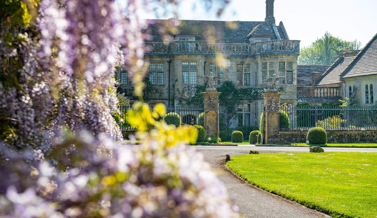 The house and gardens at Mapperton are a delightful place to visit.