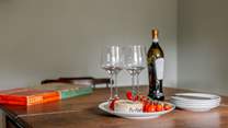 The traditional dining-room makes for a special spot to catch up on the day's adventures.