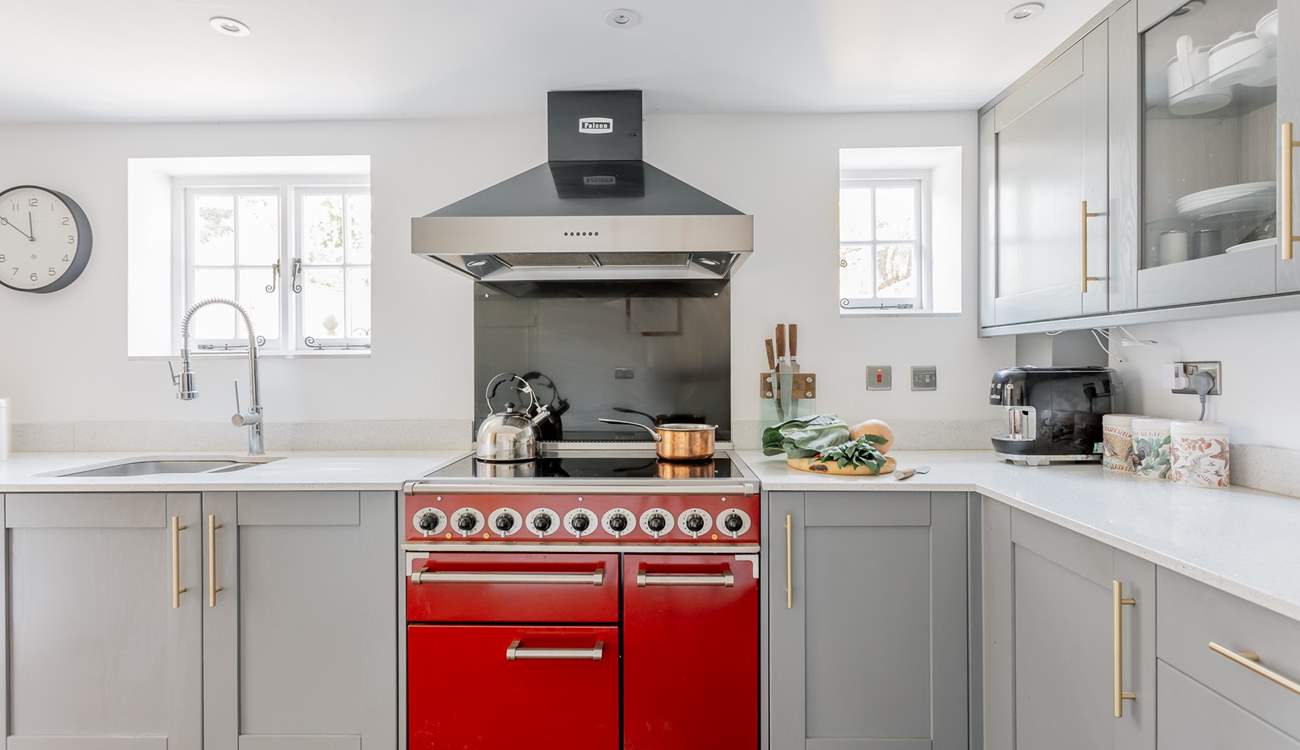 The bright kitchen is a lovely spot for cooking - what's on the menu?