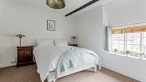 The main room is bright and relaxing.