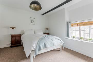 The main room is bright and relaxing.