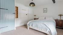 A beautiful bedroom to relax in.