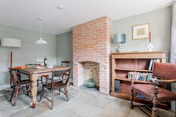 Retire to the dining-room after a day spent exploring for some supper and maybe a board game or two.