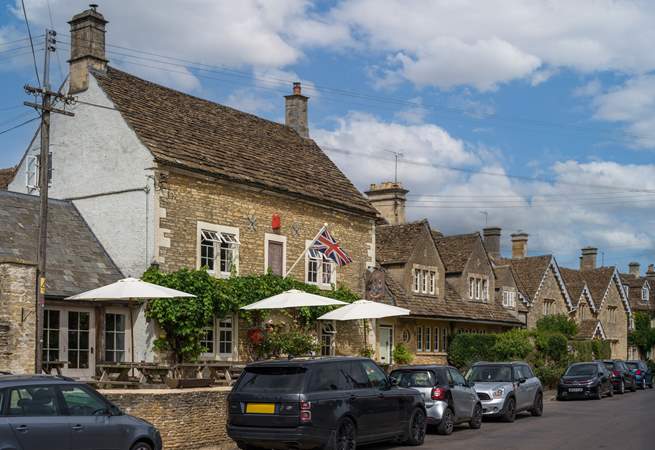 The well regarded Neeld Arms is moments away 