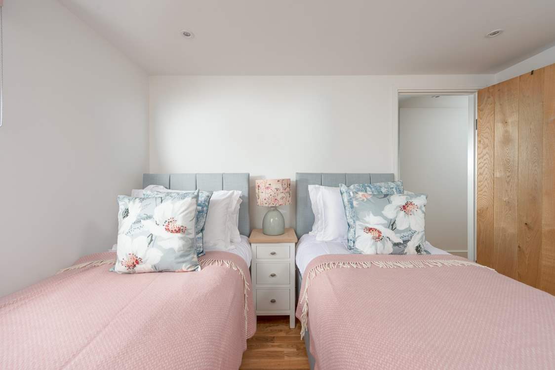 Bedroom 1 can either be made up as a king or two singles - you choose!