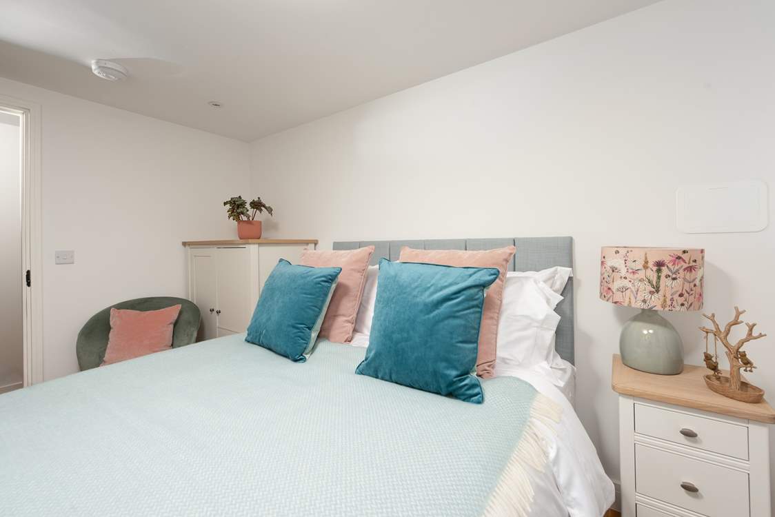 Bedroom 2 is a sweet double.