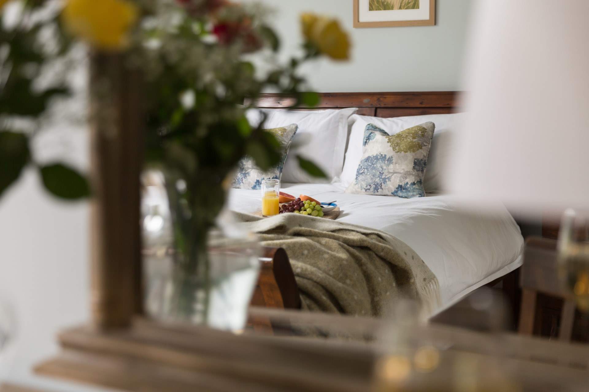 Feel rested after a great night's sleep.