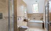 This sparkling bathroom is next to bedroom 3. - Thumbnail Image