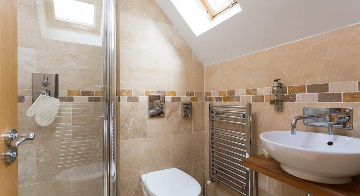 Wash your cares away in the en suite shower-room.