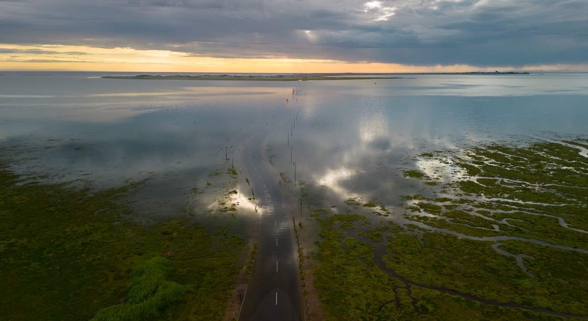 At low tide drive to the island and visit Lindisfarne Castle.