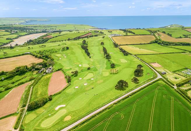 Anyone for a game of golf? If so, Bigbury Golf Club is really welcoming to non-members.