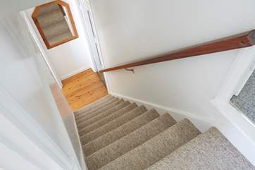 The stairs to the first floor are steep as is typical in traditional Island cottages, so please take care.