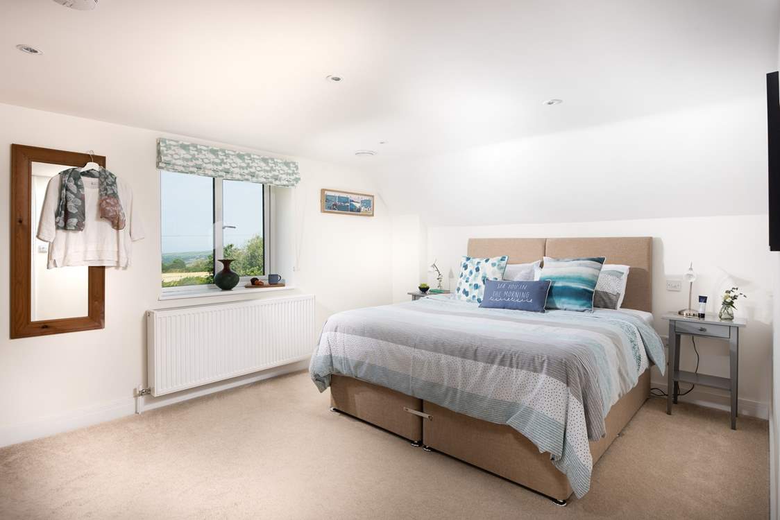 Bedroom three can be set up as a super-king double or twin beds, whichever you prefer.