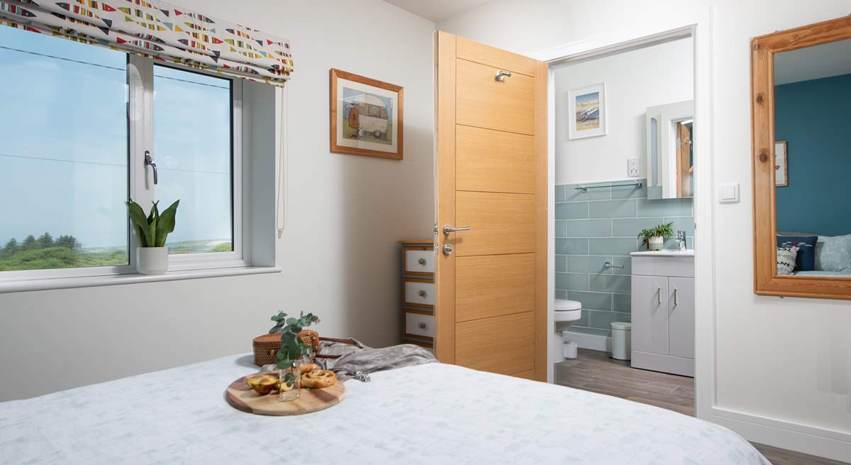 Bedroom one also has the luxury of its own en suite shower-room.