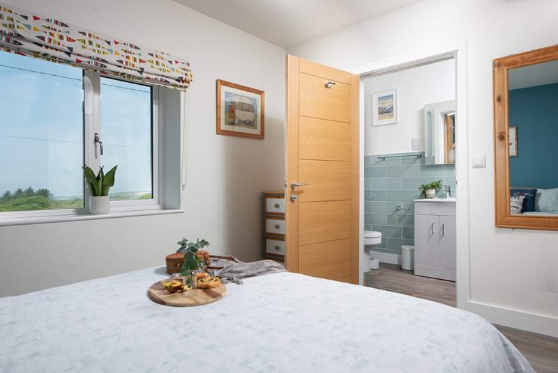 Bedroom one also has the luxury of its own en suite shower-room.
